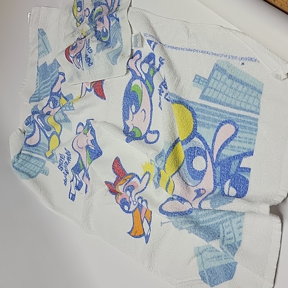 Vintage power puff girls towel set
